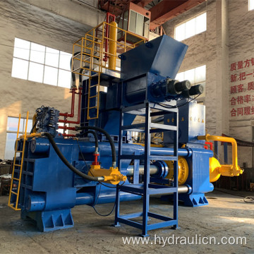 Heavy-Duty Steel Grains Shred Chips Briquetting Press